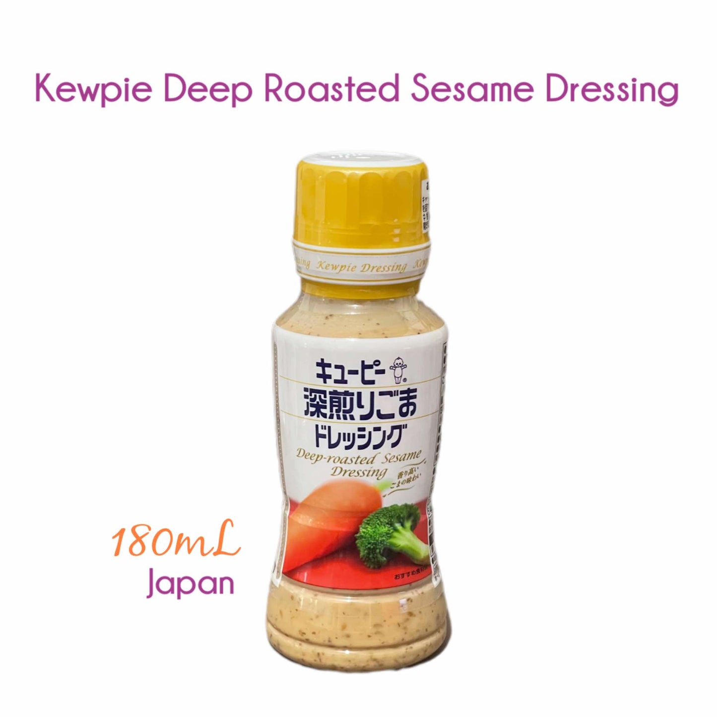 KEWPIE | Japan Deep-Roasted Sesame Dressing [180mL/380mL]