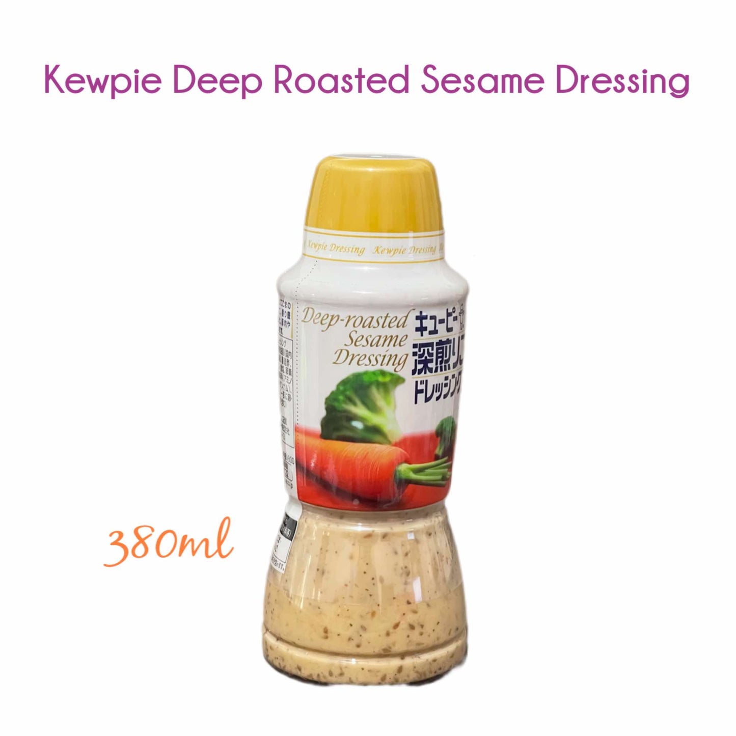 KEWPIE | Japan Deep-Roasted Sesame Dressing [180mL/380mL]