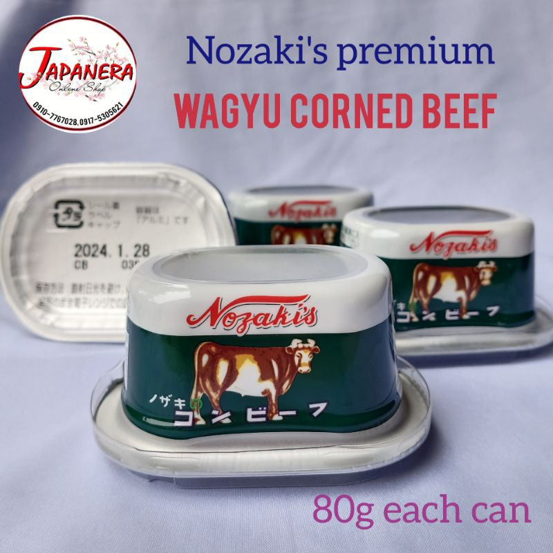 NOZAKI | Wagyu Corned Beef 80g (per can)