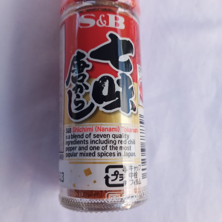 S&B | Chili Powder [Ichimi / Nanami] Tokarashi