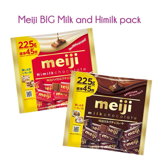 MEIJI | BIG Milk and HiMilk Chocolate pack