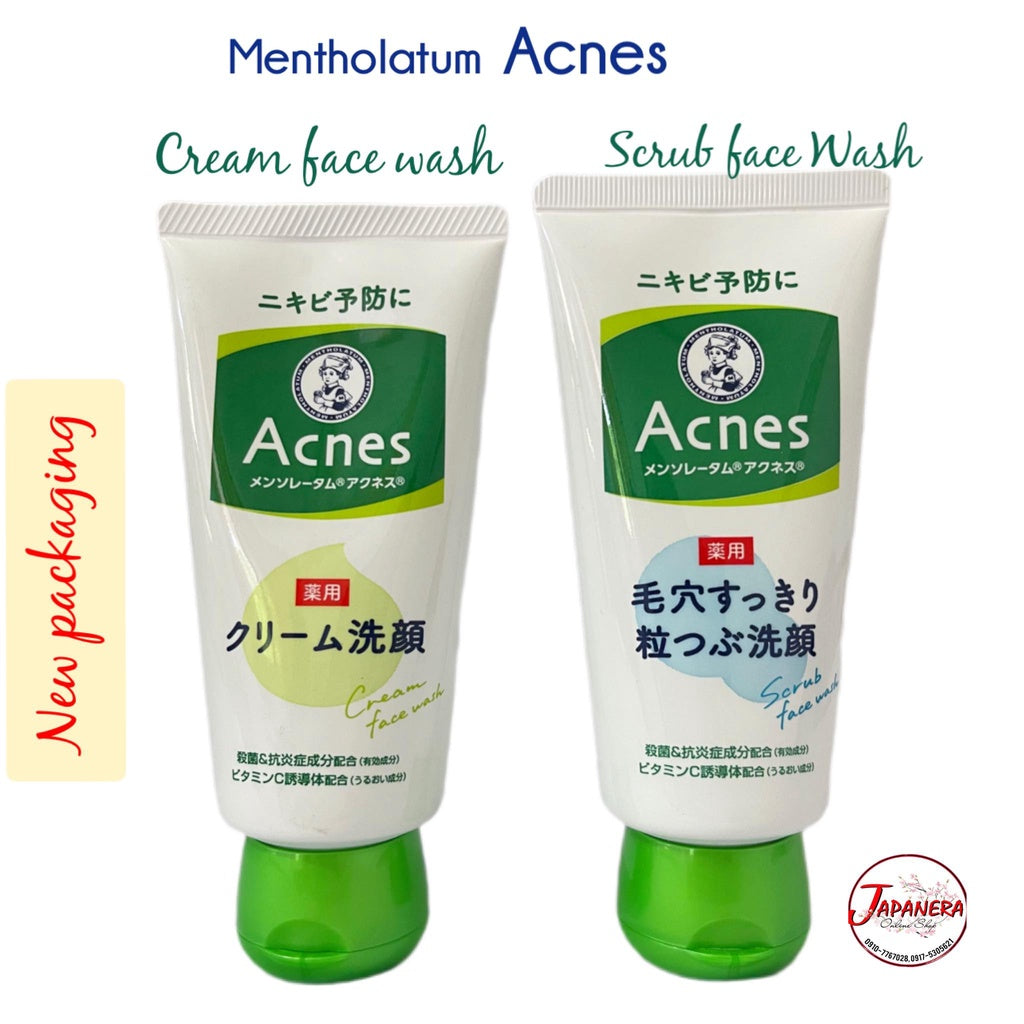 ACNES | Facial Wash [Clear/Scrub] (130g)