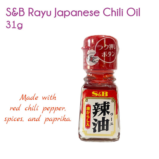 S&B | Rayu Japanese Chili Oil 31g